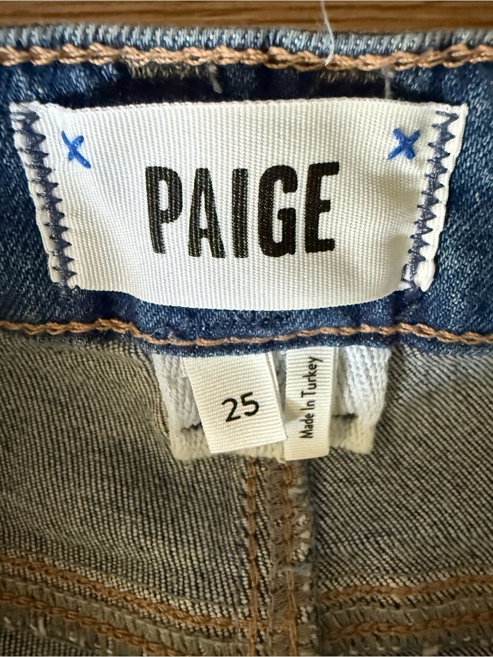 Paige “Alexis cargo” barrel jeans in Rubio • NWT • Women’s 25 - Picture 5 of 9
